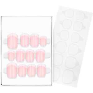 Uñas Artificiales Click-On French Manicure 01. Essence