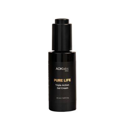 Contorno de Ojos Triple Action Gel Cream Pure Life. Aoklabs