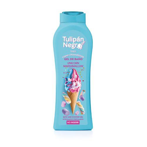 Gel de baño Unicornio Marshmallow 650ml. Tulipán Negro