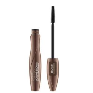 Máscara de pestañas voluminizadora resistente al agua marrón Glam & Doll. CATRICE