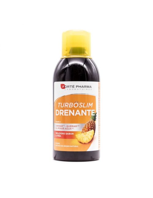 Turboslim Drenante Piña 500 ml. Forté Pharma