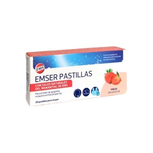 Emser Fresa sin Azúcar 30 pastillas. Aquilea