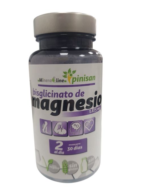 Bisglicinato de Magnesio 60 comprimidos. Pinisan