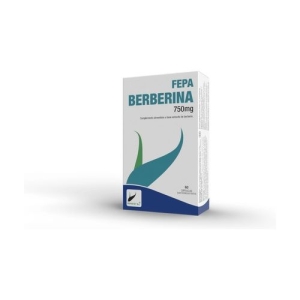 Fepa Berberina 750mg  60 cápsulas. FEPADIET