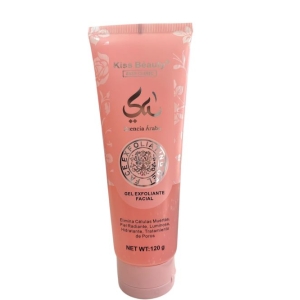 Gel Exfoliante Facial Esencia Árabe 120g. Kiss Beauty