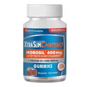 XtraSlim Chrono Morosil 400 mg 60 Gummies. Forte Pharma