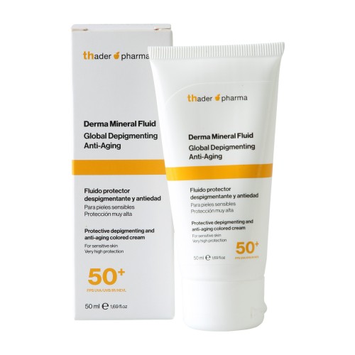 Protector solar mineral facial Derma Mineral Fluid 50ml. Th Pharma