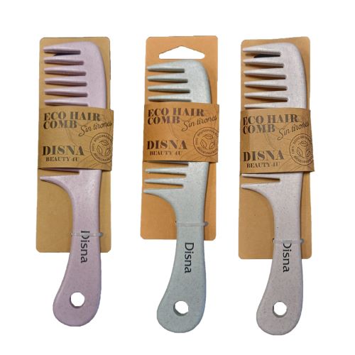 Peine pequeño Eco Hair Comb Sin Tirones 100% Biodegradable. Disna Beauty4U