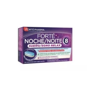 Forté Noche 8h Sueño Relax 30 comprimidos. Forté Pharma
