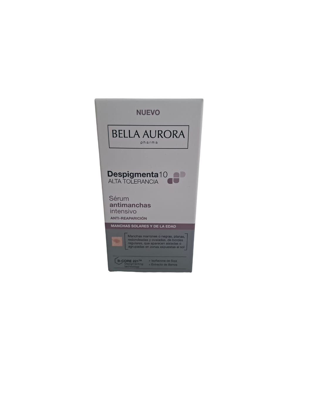 Despigmenta10 Sérum Antimanchas Intensivo. Manchas Solares y de la Edad 30ml. Bella Aurora