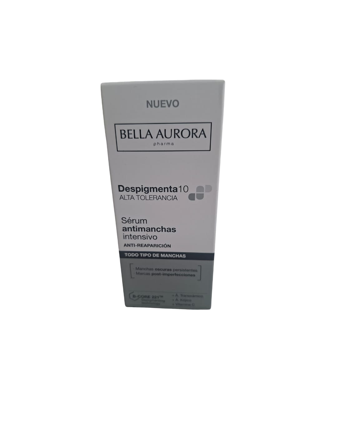 Despigmenta10 Sérum Antimanchas Intensivo Anti reaparición 30ml. Bella Aurora