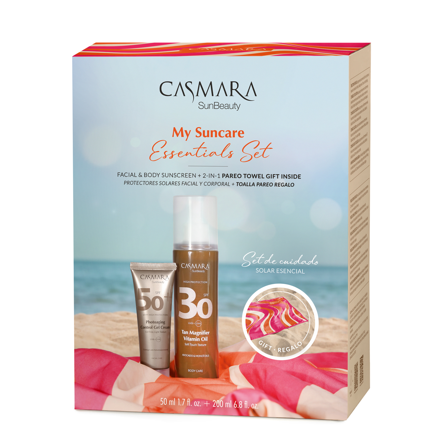 Pack SunBeauty 30spf. Casmara