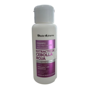 Champú mini talla Cebolla Roja 100ml. Th Pharma