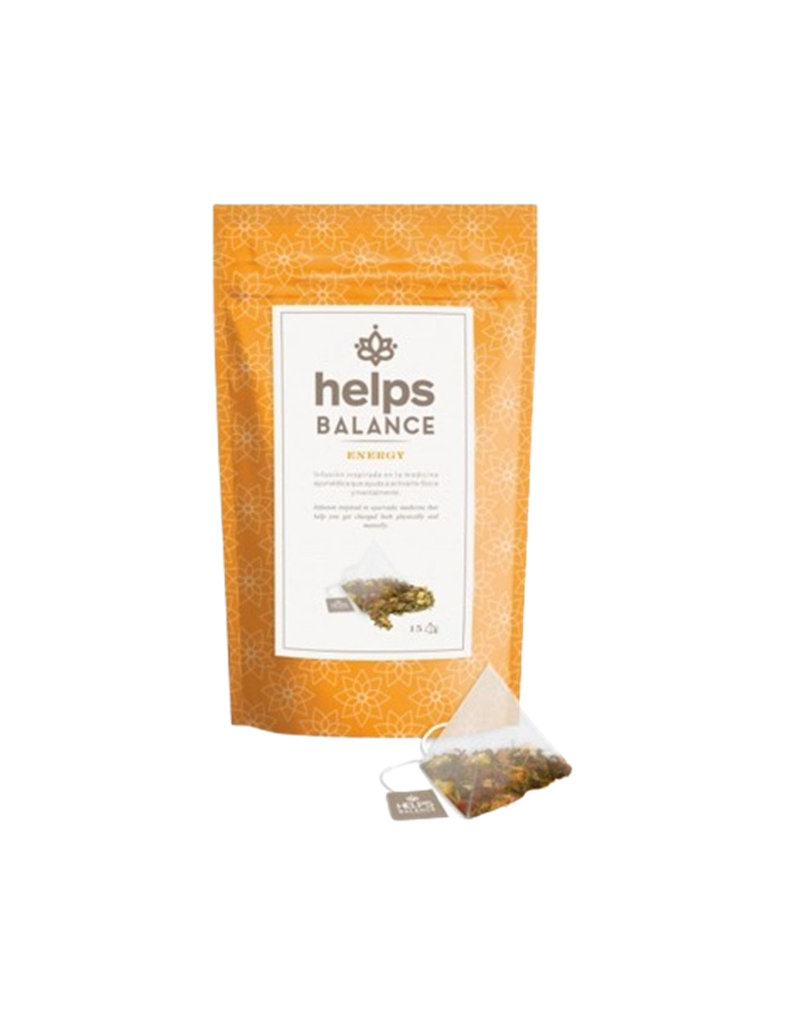 Infusión de Energía Equilibrada 15 sobres piramidales. Pharmadus